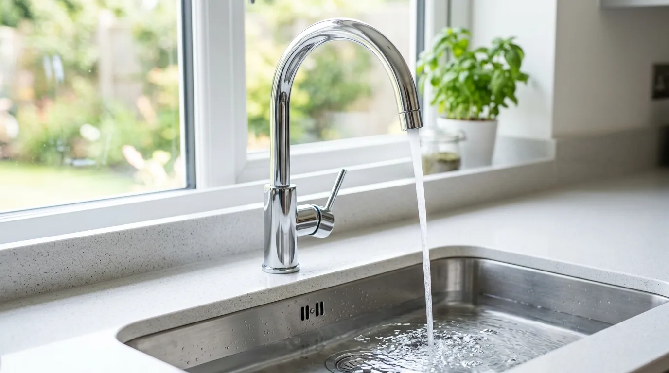 Local Plumbing Master Pros same day plumber fixing a faucet in Gilboa, OH